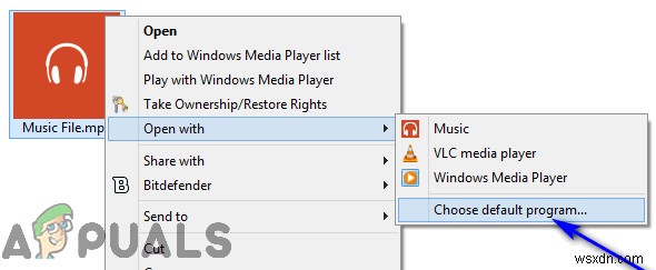 วิธีทำให้ Windows Media Player เป็นค่าเริ่มต้น 