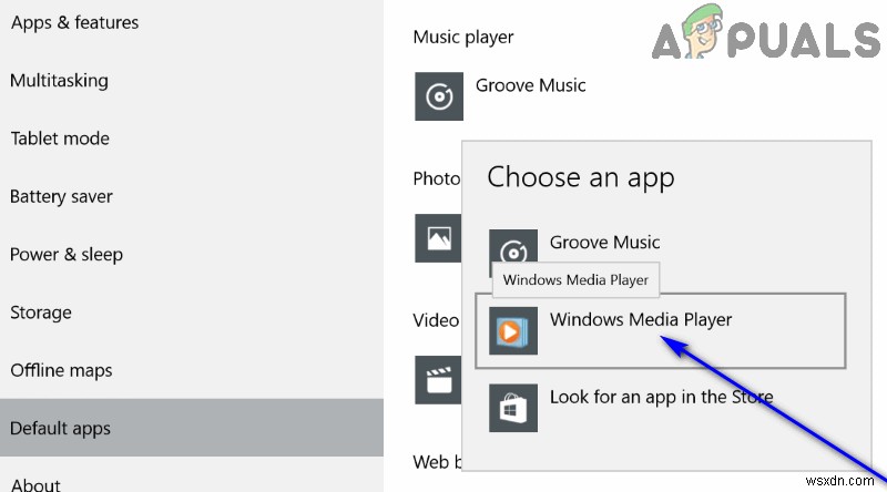 วิธีทำให้ Windows Media Player เป็นค่าเริ่มต้น 