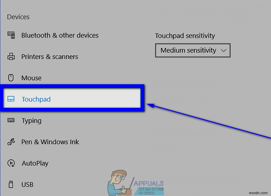 วิธีปิดทัชแพด Windows 10 