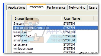 Windows Shell Experience Host คืออะไร  shellexperiencehost.exe  