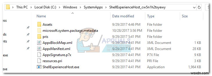 Windows Shell Experience Host คืออะไร  shellexperiencehost.exe  