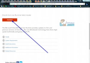 วิธีติดตั้ง DirectX ใหม่บนคอมพิวเตอร์ Windows 