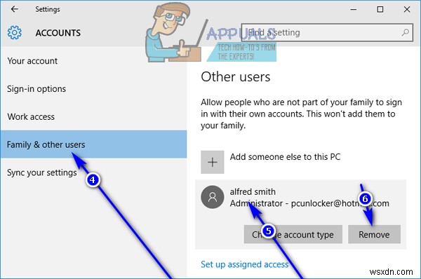 วิธีลบบัญชี Microsoft ออกจาก Windows 10 