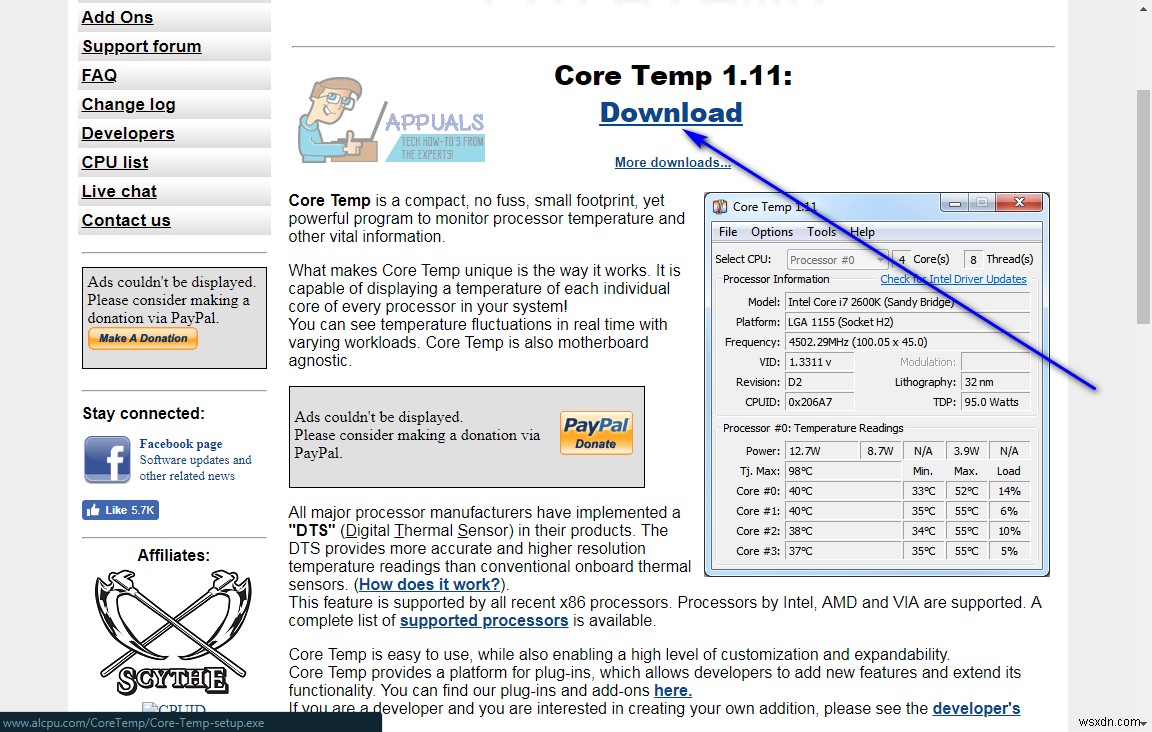 วิธีตรวจสอบอุณหภูมิ CPU บน Windows 10 