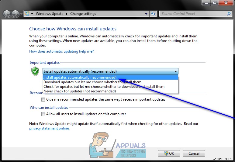 วิธีอัปเดต Windows Update Agent เป็นเวอร์ชันล่าสุด 