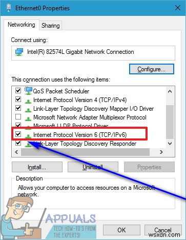 วิธีเปิดใช้งาน IPv6 บนคอมพิวเตอร์ Windows 