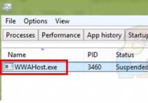 แก้ไข:การใช้ดิสก์สูง WWAHost.exe, CPU หรือหน่วยความจำ 