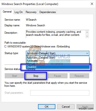 แก้ไข:การใช้งาน CPU สูง SearchProtocolHost.exe 