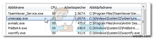 คืออะไร:Unsecapp.exe  Asynchronous Callbacks for WMI Client Application  