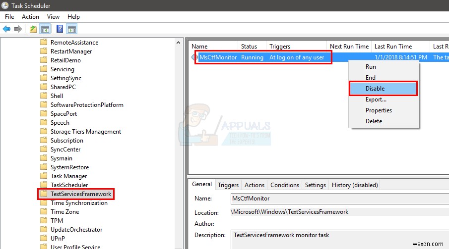 คืออะไร:CTF Loader  ctfmon.exe 