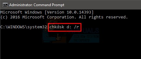 chkdsk /f /r เทียบกับ chkdsk /r /f 