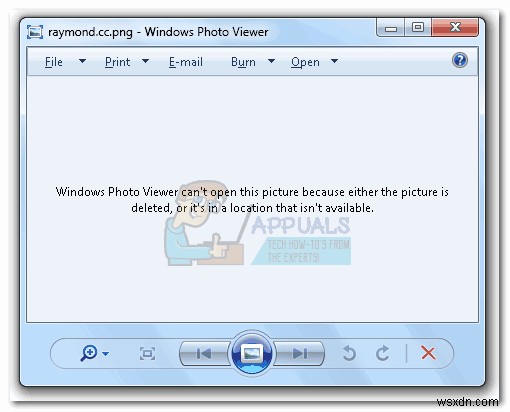 แก้ไข:Windows Photo Viewer ไม่สามารถเปิดรูปภาพนี้ได้ 