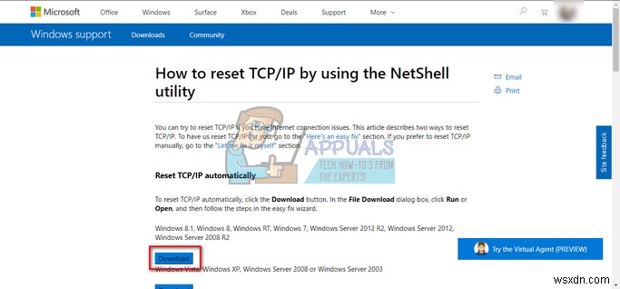 แก้ไข:Windows ไม่สามารถสื่อสารกับอุปกรณ์หรือทรัพยากร (เซิร์ฟเวอร์ DNS หลัก) 