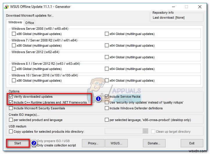 การแก้ไข:ตัวติดตั้งแบบสแตนด์อโลนของ Windows Update ติดอยู่ที่การค้นหาการอัปเดต 