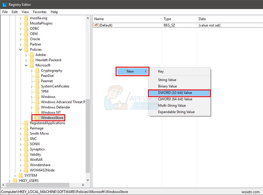 แก้ไข:การใช้ CPU และหน่วยความจำสูงโดย wsappx 