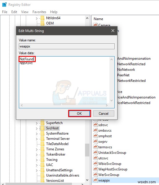 แก้ไข:การใช้ CPU และหน่วยความจำสูงโดย wsappx 