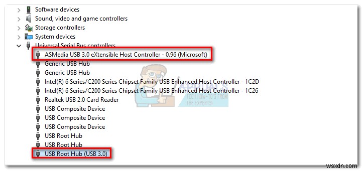 วิธีระบุพอร์ต USB ด้วยสัญลักษณ์ 