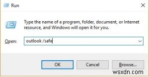 วิธีแก้ไข Outlook “2007, 2010, 2013, 2016” เริ่มต้นในเซฟโหมด 