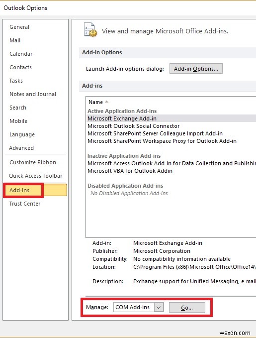 วิธีแก้ไข Outlook “2007, 2010, 2013, 2016” เริ่มต้นในเซฟโหมด 