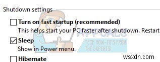 วิธีแก้ไข Windows 10 ไม่ตื่นจากโหมดสลีป 