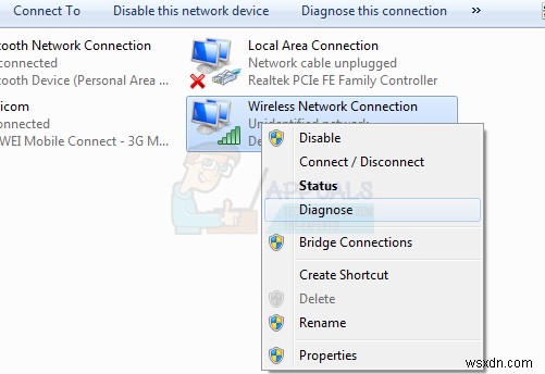 แก้ไข:DHCP ไม่ได้เปิดใช้งานสำหรับ Wifi