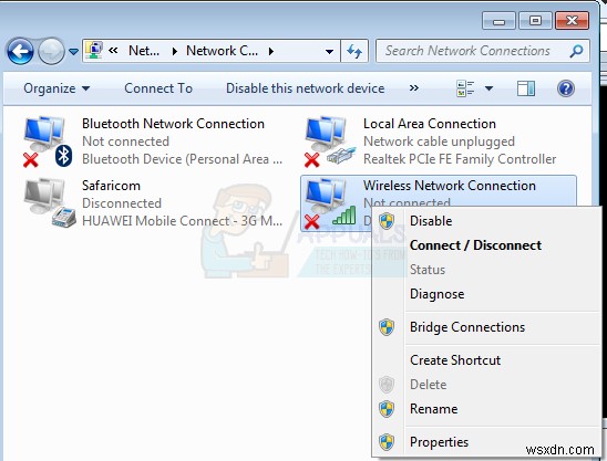 แก้ไข:DHCP ไม่ได้เปิดใช้งานสำหรับ Wifi