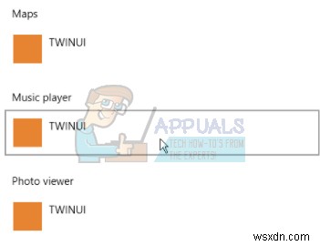 แก้ไข:แอปถูกรีเซ็ตเป็น TWINUI 