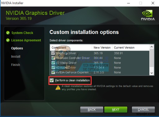 แก้ไข:ไดรเวอร์กราฟิก Nvidia นี้ไม่สามารถทำงานร่วมกับ Windows เวอร์ชันนี้ได้ 