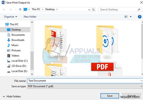 วิธีเพิ่มหรือลบ Microsoft Print เป็น PDF 