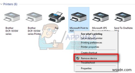 วิธีเพิ่มหรือลบ Microsoft Print เป็น PDF 