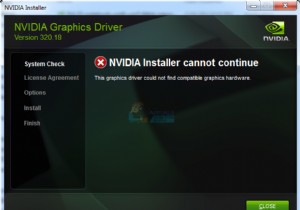 แก้ไข:โปรแกรมติดตั้ง NVIDIA Geforce Experience ล้มเหลว 