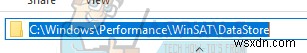 รับคะแนน Windows Experience Index (WEI) ใน Windows 10 