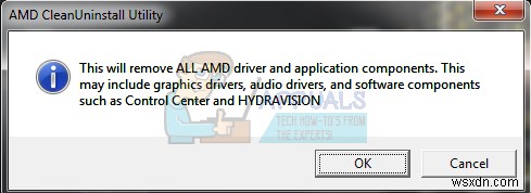 วิธีใช้ยูทิลิตี้ถอนการติดตั้ง AMD Clean เพื่อถอนการติดตั้งไดรเวอร์ AMD 