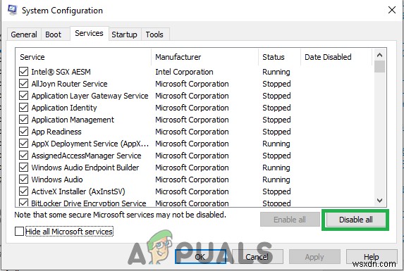 แก้ไข:โฮสต์ผู้ให้บริการ WMI (WmiPrvSE.exe) การใช้งาน CPU สูงบน Windows 10 