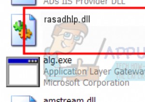 แก้ไข:สาเหตุของข้อผิดพลาดของโปรแกรมโดย rasadhlp.dll 