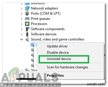 วิธีแก้ไขการติดตั้งไดรเวอร์เสียง Realtek HD Audio ล้มเหลว 