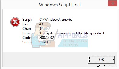วิธีแก้ไขข้อผิดพลาดโฮสต์สคริปต์ของ Windows เมื่อเริ่มต้น 