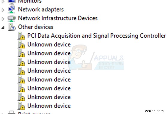 วิธีแก้ไข “Unknown Devices” ที่แสดงใน Device Manager 
