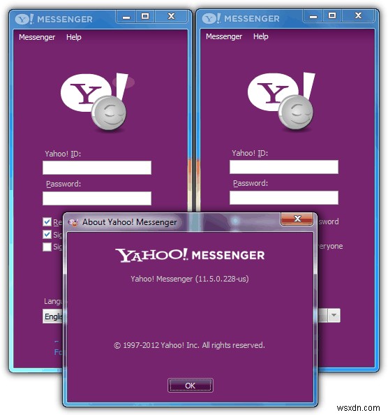 วิธีเรียกใช้ Yahoo Messenger หลายอินสแตนซ์พร้อมกัน