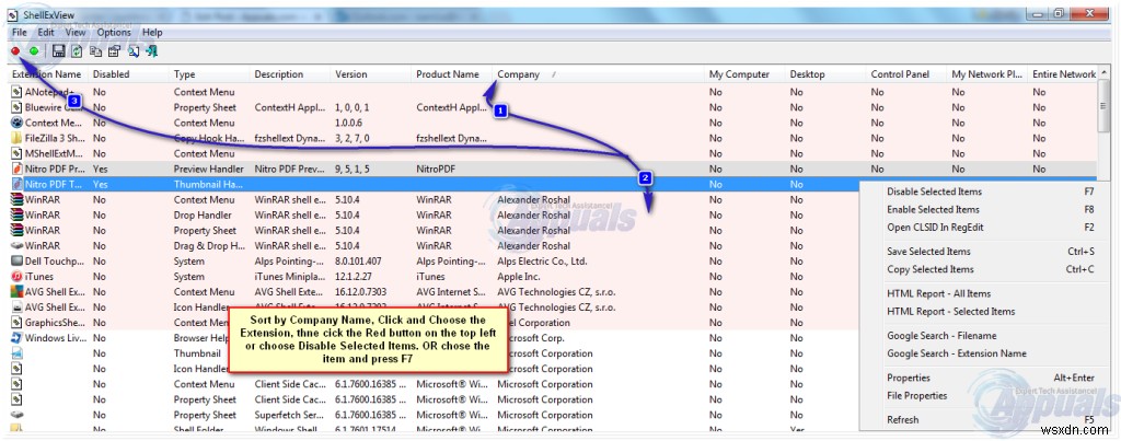 แก้ไข:Windows Explorer หยุดทำงาน 