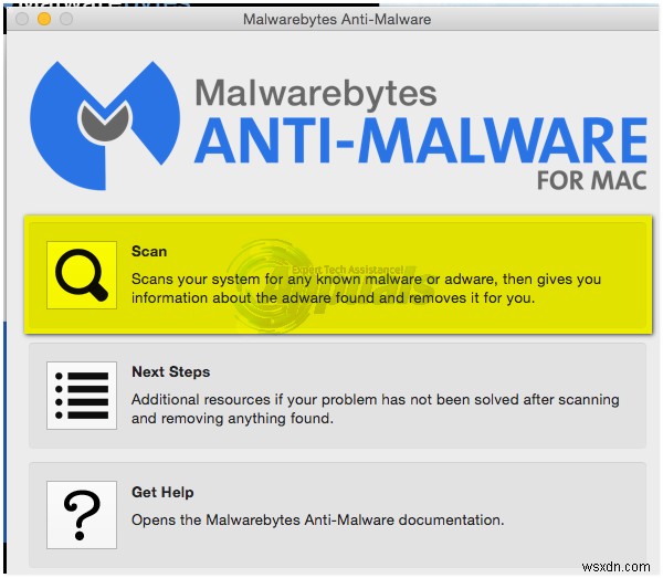 วิธีลบมัลแวร์โดยใช้ Malwarebyte 