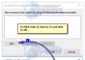 การแก้ไข:ไม่สามารถอัปเดต System Reserved Partition Error 