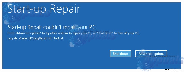 วิธีการ:ดำเนินการซ่อมแซมการเริ่มต้นระบบใน Windows 8/8.1 และ 10 