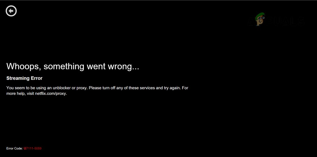 จะแก้ไขรหัสข้อผิดพลาด Netflix U7111-5059 ได้อย่างไร 
