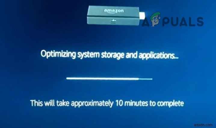 จะแก้ไข “การเพิ่มประสิทธิภาพการจัดเก็บระบบและแอพพลิเคชั่น” ใน Firestick ได้อย่างไร 