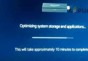 จะแก้ไข “การเพิ่มประสิทธิภาพการจัดเก็บระบบและแอพพลิเคชั่น” ใน Firestick ได้อย่างไร 