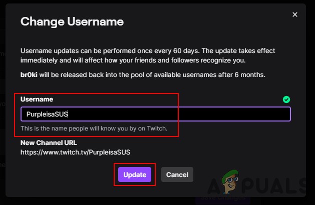 ขั้นตอนในการเปลี่ยนชื่อและชื่อผู้ใช้ของคุณบน Twitch ได้อย่างง่ายดาย 