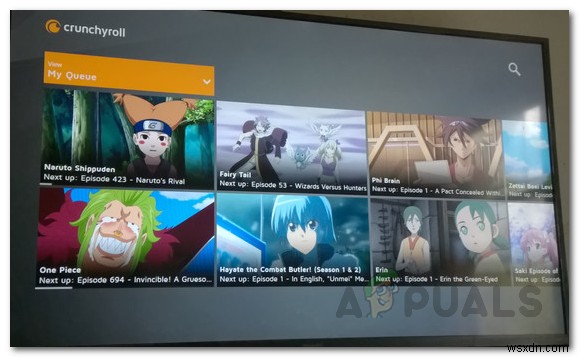 วิธีแก้ไขข้อผิดพลาดเซิร์ฟเวอร์ Crunchyroll บน Xbox One 