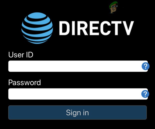 แก้ไข:ข้อผิดพลาดของระบบ DirecTV  ตัวจัดการข้อมูลประจำตัว  