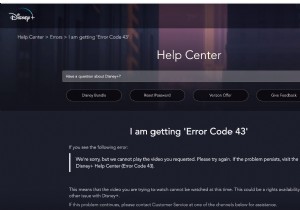 จะแก้ไขรหัสข้อผิดพลาด DisneyPlus 43 ได้อย่างไร 
